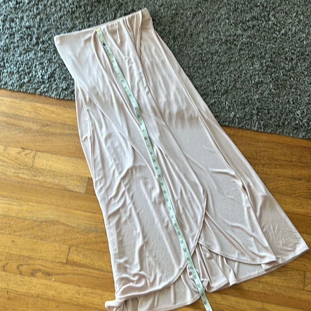 FREE PEOPLE Women's Dusty Dogwood Smoke & Mirrors Pull On Faux Wrap Skirt XS - Picture 9 of 15